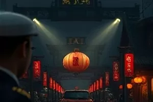《雪落无声》屋檐下悬着的一排冰棱